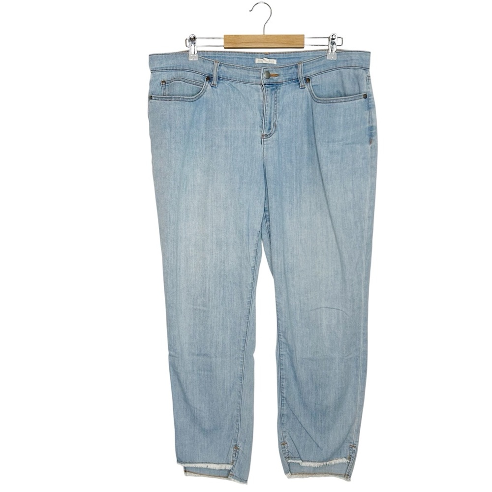 EILEEN FISHER Step Hem Organic Cotton Jeans - Picture 2 of 7